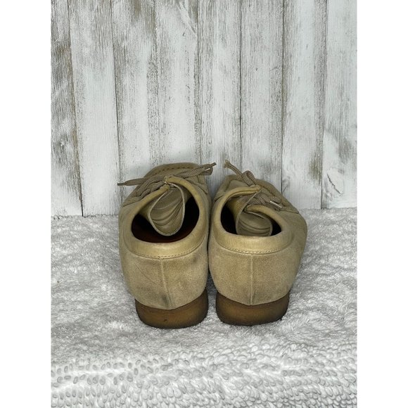 ***SOLD*** Vintage Clarks Originals Wallabee Men's Tan Suede Size 9 - Picture 3 of 9